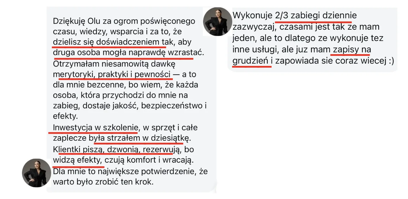 Wiadomości od Martyny